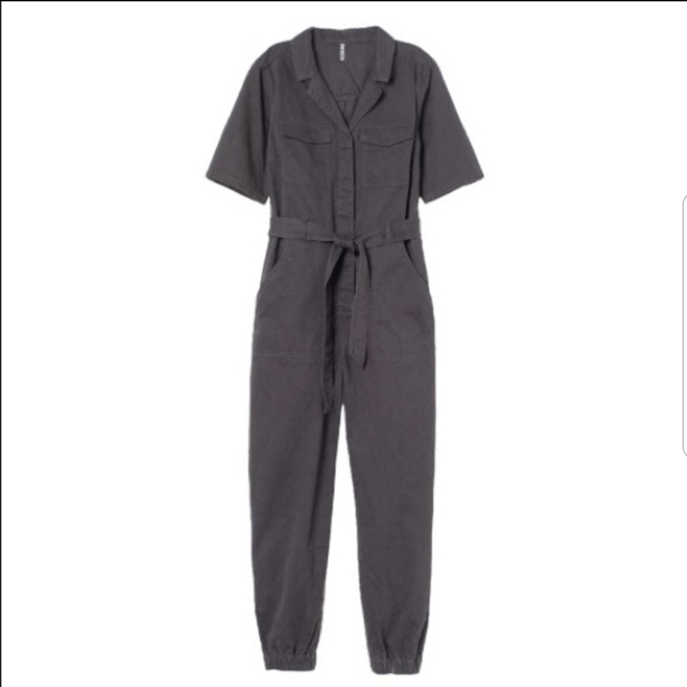 Divided H&M Black Utility suit/Boiler suit/Jumpsuit